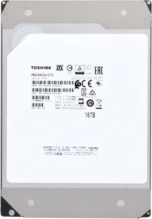 Toshiba 16TB 3.5` Enterprise Hard Drive MG Series ***512MB Buffer***