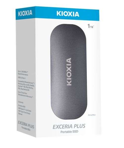 KIOXIA Exceria Plus 1TB Portable SSD