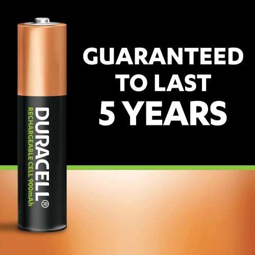 Duracell Rechargeable AAA 900mAh Batteries
