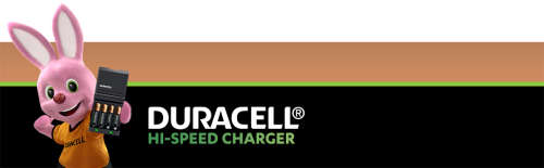 Duracell 45 minutes Battery Charger with 2 AA and 2 AAA