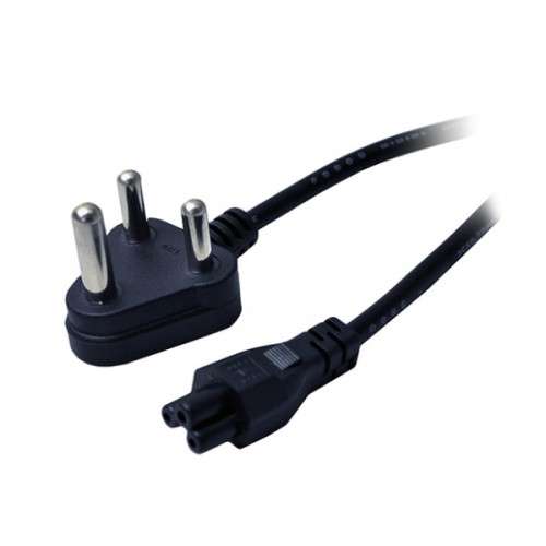 Clover Leaf Plug IEC C5 to 3-Pin Plug Power Supply Cable 1.8 Meter