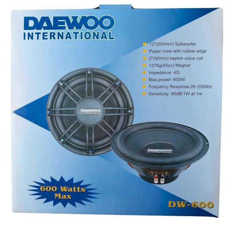 12" 600W Daewoo Subwoofer - LIMITED STOCK