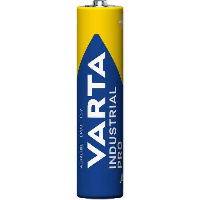 5 x Varta Industrial Pro AAA Batteries 10 Pack