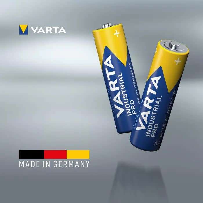 5 x Varta Industrial Pro AAA Batteries 10 Pack