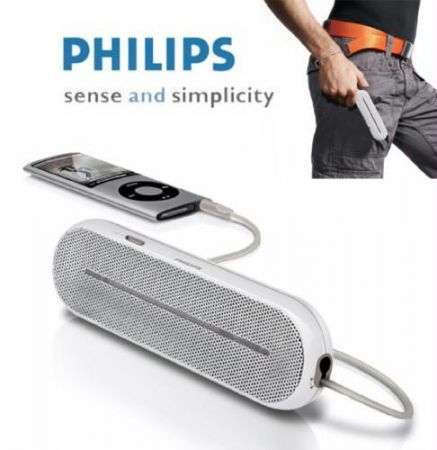 Philips MP3 Portable Speaker ***NO RESERVE*** WOW
