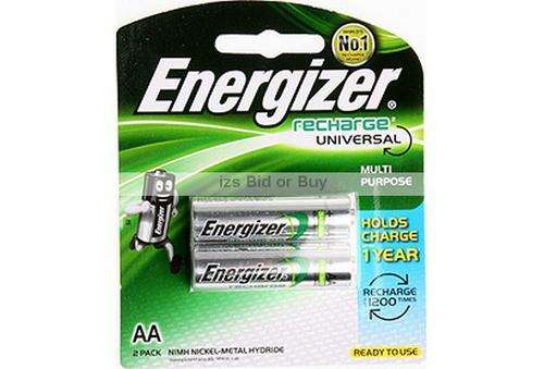Energizer Rechargeable AA Batteries 1400mAh