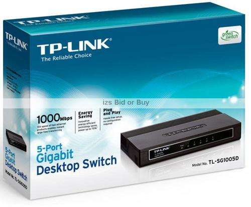 TP-Link 5 Port Gigabit Ethernet Switch  ***WOW***