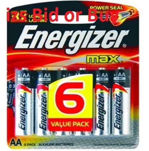 Energizer Max AA Batteries - Pack of 6 ***Value Pack***