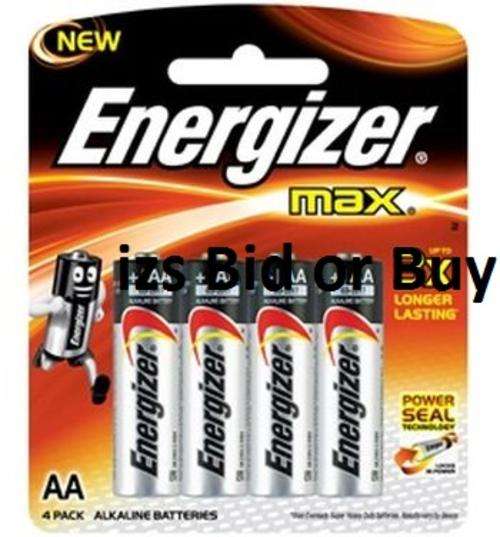 Energizer Max AA Batteries - Pack of 4