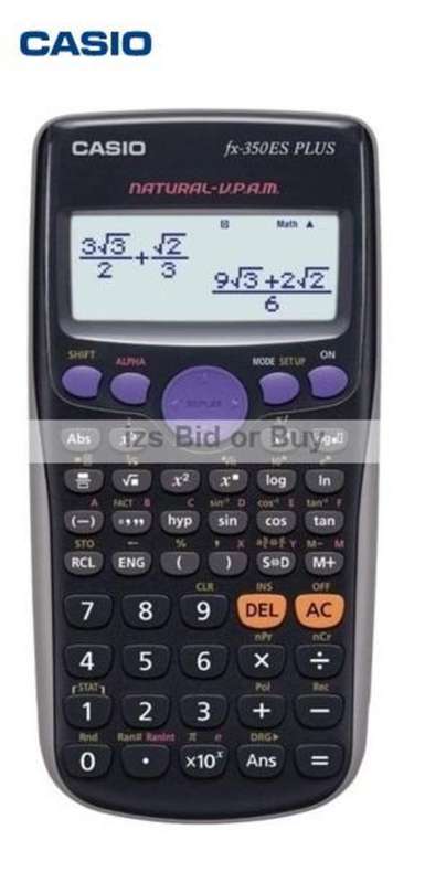 Casio Scientific Calculator fx-82ES Plus ***NO RESERVE***