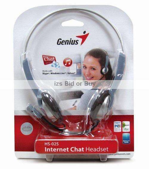 Genius Internet Chat Headset ***NO RESERVE*** WOW