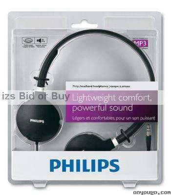 Philips Lightweight Headphones ***NO RESERVE*** WOW