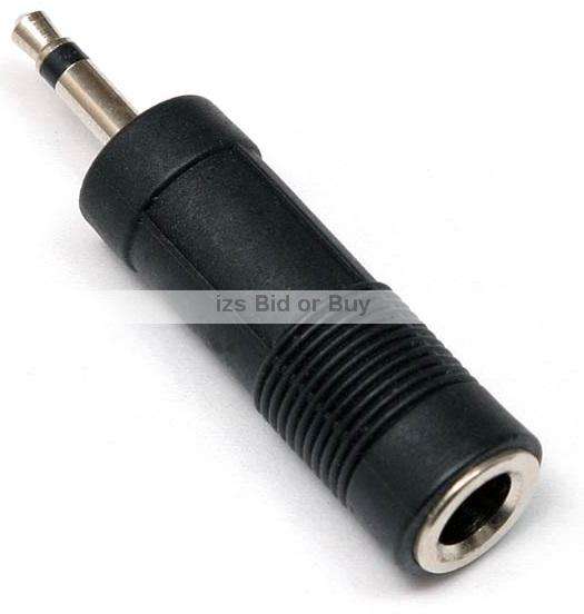 6.3mm Female To 3.5mm Male Audio Adapter