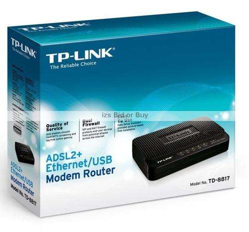 TP-Link ADSL2+ Ethernet/USB Modem Router ***WOW***
