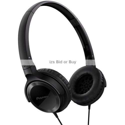 Pioneer Headband Headphones - Black ***NO RESERVE*** WOW