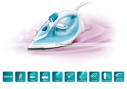 Philips EasySpeed Steam Iron ***Steam 25g/min;100g steam boost***
