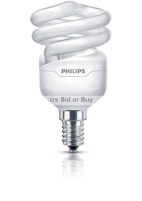 Philips Tornado Energy Saver ScrewOn Bulb E14 12W