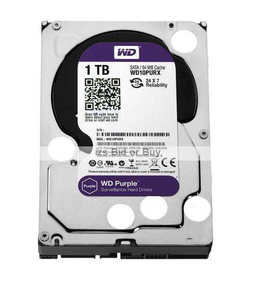 Western Digital Purple 1TB Surveillance 3.5" Hard Drive ***WOW***