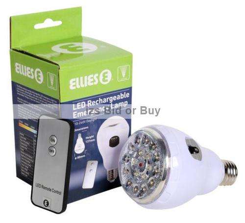 Rechargeable LED Emergency Light with Remote Control ***WOW***
