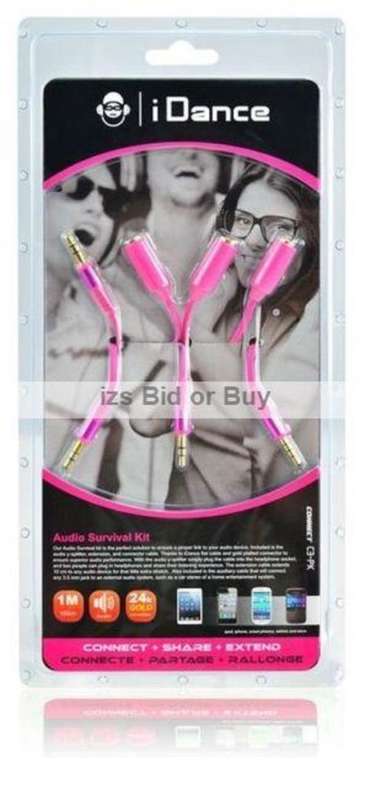 iDance Audio Survival Kit - Pink ***WOW***