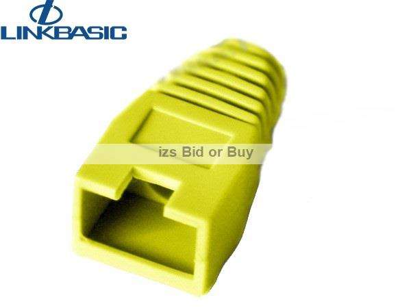 Boot for RJ45 Connector - Yellow
