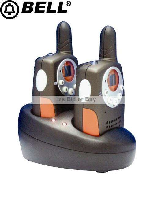 Bell Two Way Radio Twin Pack - 8 Channel ***Includes Rechargeable Batteries & Charger***