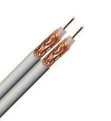 Dual RG6 Satellite Cable 10M