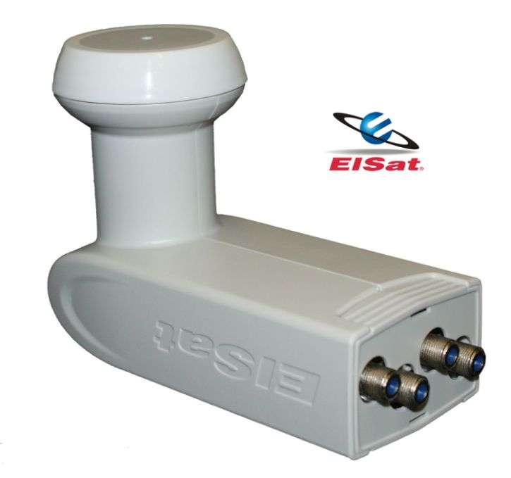 Elsat 4 x 4 Quad LNB