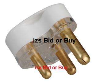 3 Pin Plug Top (Pack of 10)