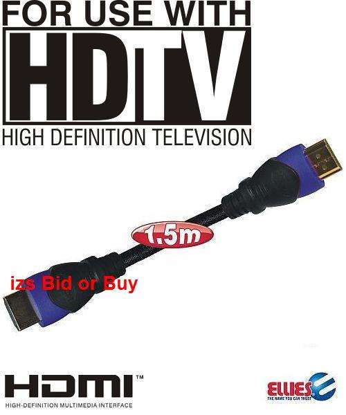 HDMI Cable 1.5 Meter Version 1.3 ***NO RESERVE***