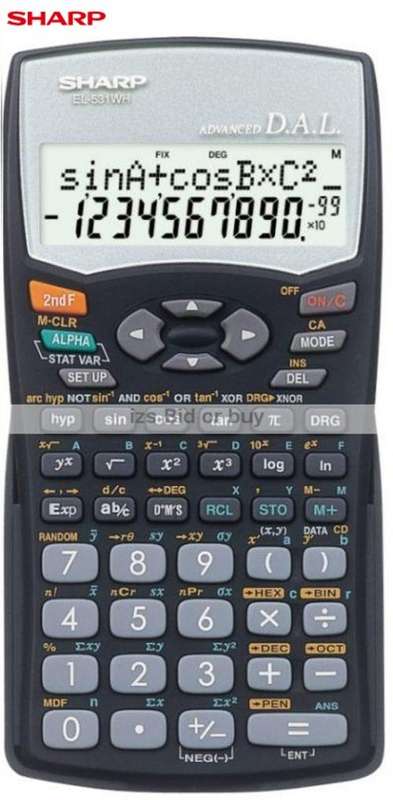 Sharp Scientific & Statistics Calculator ***NO RESERVE***