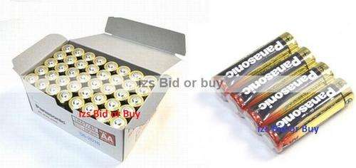 Panasonic AA Batteries - Bulk Pack 40 Batteries ***WOW***