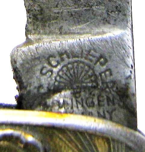 BOER WAR "SCHLIEPER" SOLINGEN GERMANY, KRUGER - DE WET POCKET KNIFE - BRASS PLATED GRIPS - GOOD COND