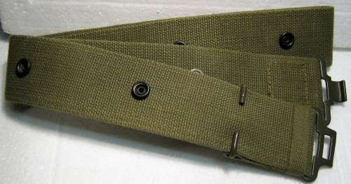 S.A.D.F 73 PATTERN WEB BELT IN AS NEW CONDITION - CAN GO TO 1280 mm