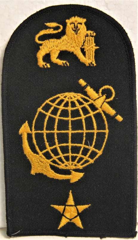 OLD S.A. MARINES WINTER TUNIC MUSTERING BADGE - UNUSED