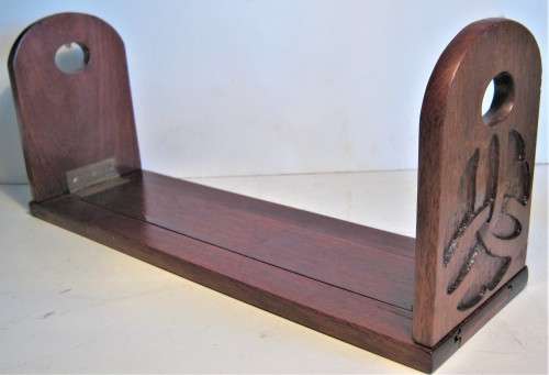 EARLY 1900s ART NOUVEAU ADJUSTABLE BOOKEND IN GOOD CONDITION - EXTENDS FROM 385 mm to 700 mm