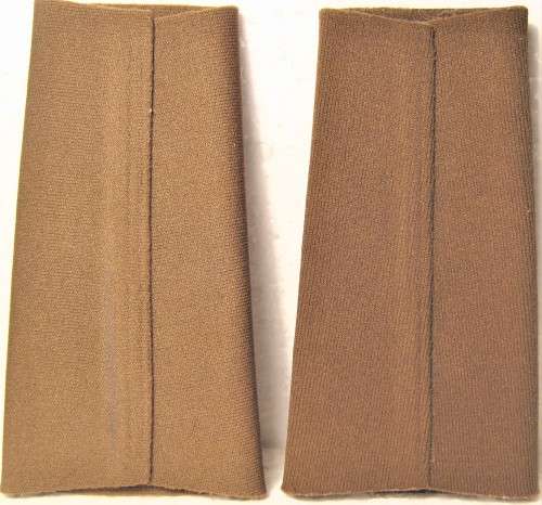 OLD SADF PAIR OF EMBOSSED SLIP-ON LIEUTENANT RANKS WITH RAISED STARS IN UNUSED CONDITION