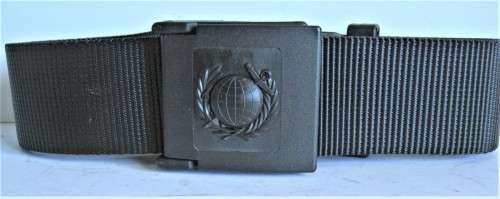 S.A. MARINES WEB BELT, CAN GO TO 130CM IN VERY GOOD  CONDITION