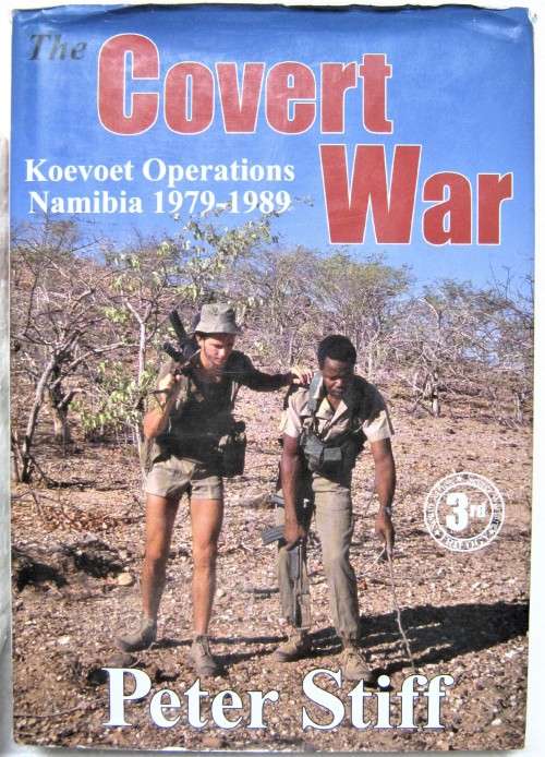 `COVERT WAR` SIGNED BY SGT HERMAN GROBLER WHO IS MENTIONED MANY TIMES IN THE BOOK