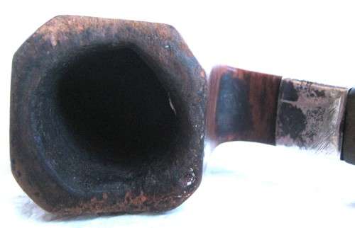 VINTAGE L&Co PIPE NO. 1751 WITH STERLING SILVER BAND DATED 1907, SLIGHT WEAR WHERE HIS THUMB WENT