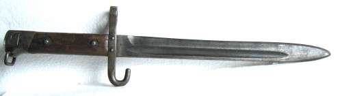 AUSTRO/HUNGARIAN M1895 MANNLICHER BAYONET WITH NO SCABBARD