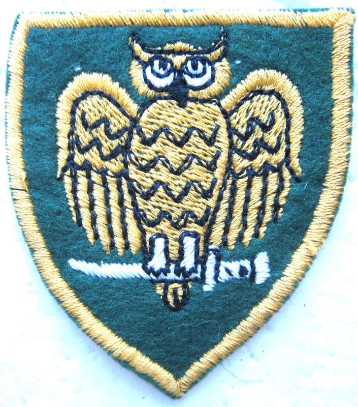 WYNBERG BATTALION FIRST ISSUE CLOTH SHOULDER FLASH IN UNUSED CONDITION