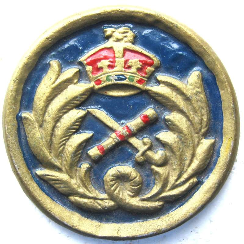 SATS GENERAL BOTHA LARGE METAL BADGE/PLAQUE IN GOOD USED CONDITION 15.5 CM WIDE