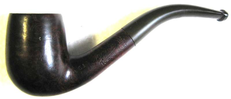 `OLIVIA`? DE LUXE, LONDON 61 BENT PIPE 12.5 CM LONG, BOWL 4 CM HIGH, 3 CM WIDE VERY GOOD CONDITION