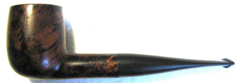 TABACUM EXTRA LONDON MADE PIPE, 14.5 CM LONG, BOWL HEIGHT 4.5CM, CHAMBER 2 CM WIDE VERY GOOD COND
