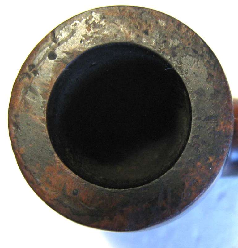 TABACUM EXTRA LONDON MADE PIPE, 14.5 CM LONG, BOWL HEIGHT 4.5CM, CHAMBER 2 CM WIDE VERY GOOD COND