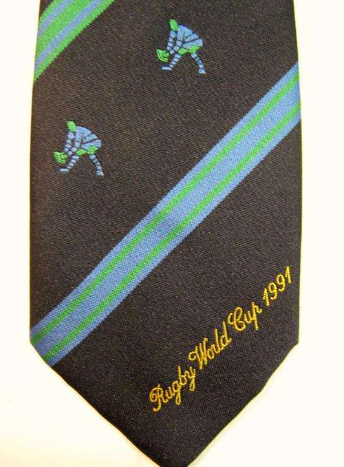 1991 RUGBY WORLD CUP TIE IN GOOD CONDITION