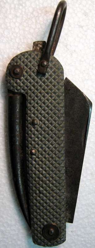 OLD SOUTH AFRICAN NAVY NUMBERED BOSUN KNIFE MADE BY RODGERS OF SHEFFIELD - USUAL SLIGHT RUSTING