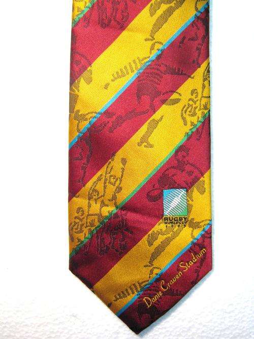 1995 RUGBY WORLD CUP "DANIE CRAVEN STADIUM" TIE IN VERY GOOD CONDITION