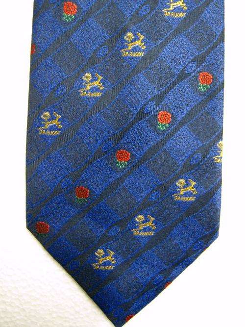 1996 - 2002 ERA SPRINBOKS vs ENGLAND RUGBY TIE IN GOOD CONDITION